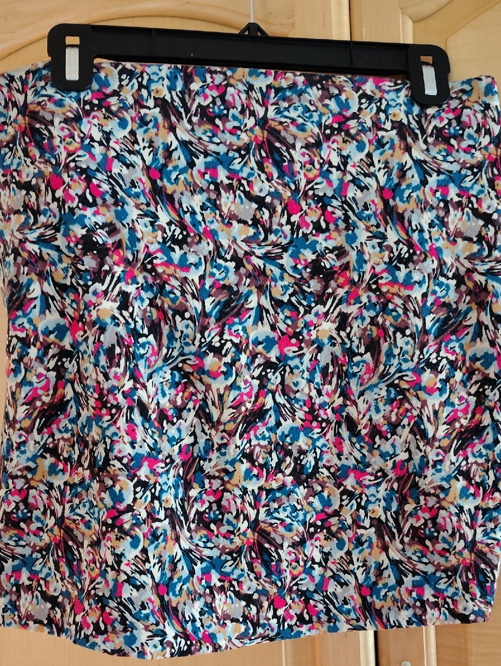 BCBGeneration Floral Print Bodycon Skirt